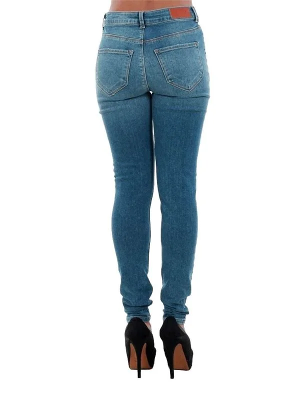 Blugi Vero Moda EU 32 | Bleu, Lungi, Denim - Image 2