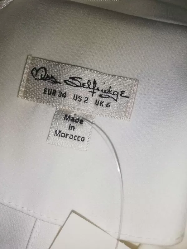Rochie office Miss Selfridge EU 34 | Alb, Mini, Poliester - Image 6