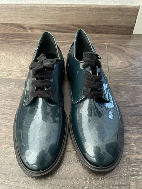 Pantofi Casadei EU 38 | Turcoaz, Piele naturală - Image 2