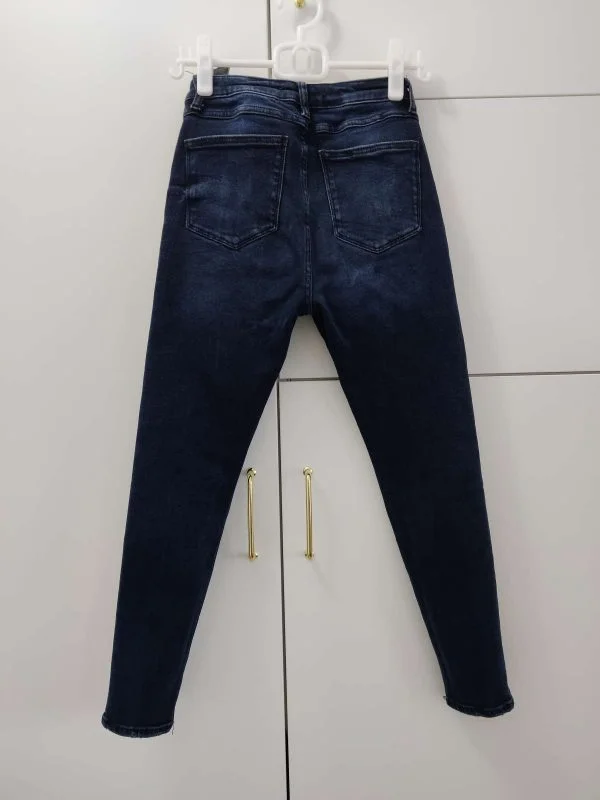 Blugi Zara EU 38 | Albastru, Lungi, Bumbac - Image 3
