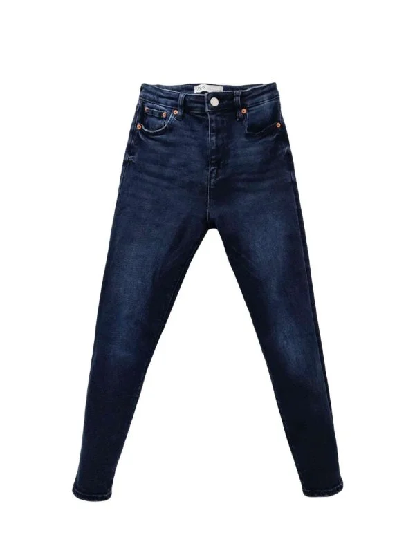 Blugi Zara EU 38 | Albastru, Lungi, Bumbac
