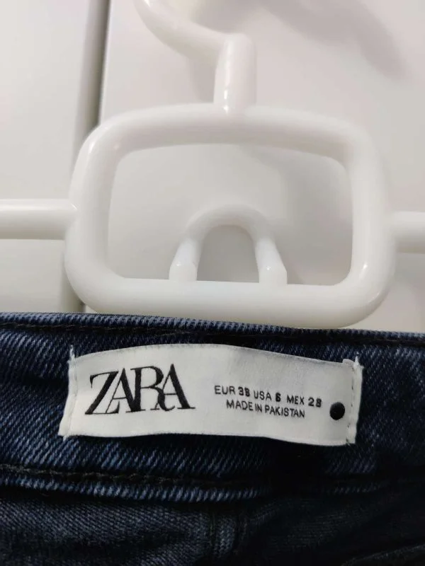 Blugi Zara EU 38 | Albastru, Lungi, Bumbac - Image 5