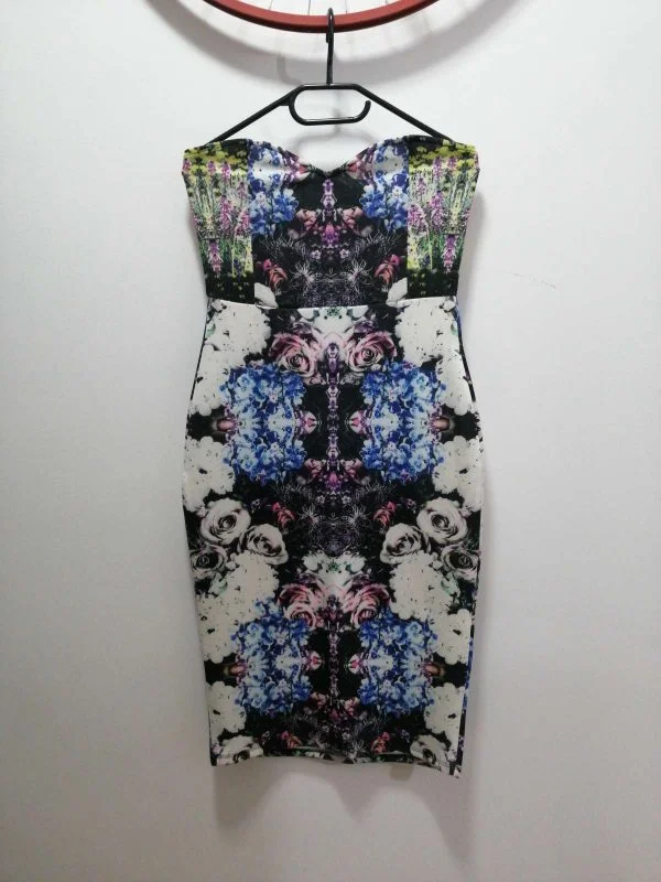 Rochie de seară ASOS EU 40 | Albastru, Midi, Poliester - Image 2