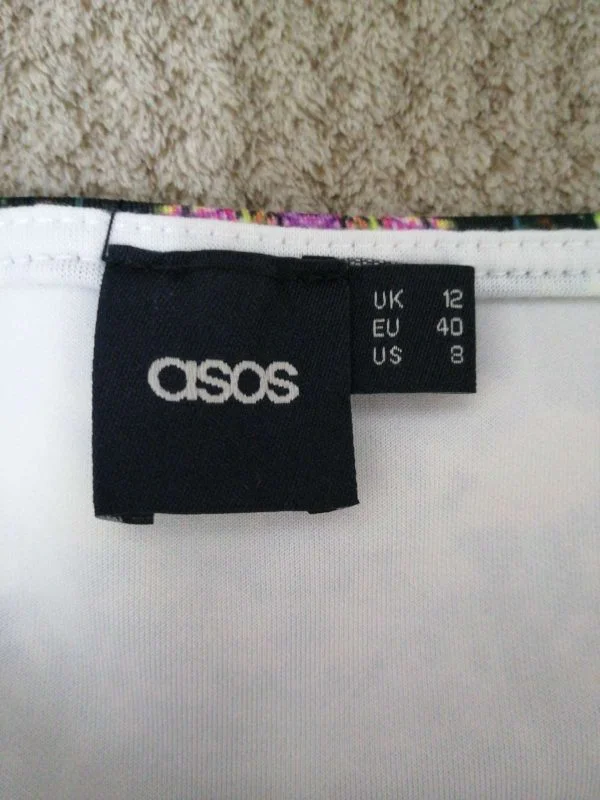 Rochie de seară ASOS EU 40 | Albastru, Midi, Poliester - Image 5