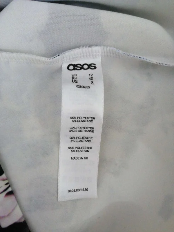 Rochie de seară ASOS EU 40 | Albastru, Midi, Poliester - Image 7