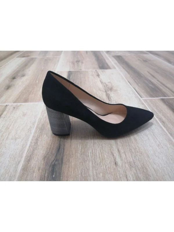 Pantofi cu toc înalt BOTINELLI EU 37 | Negru, Piele ecologică - Image 7