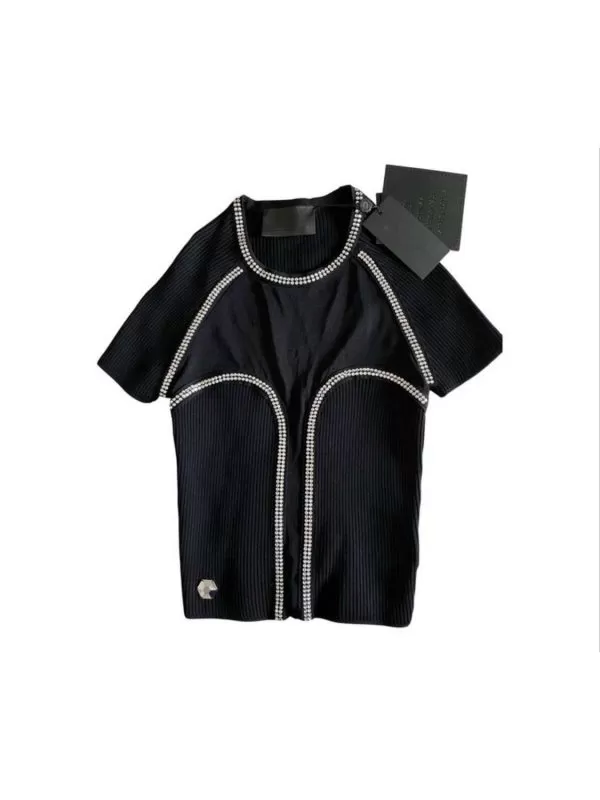 Top Philipp Plein S | Negru, Normal, Poliester