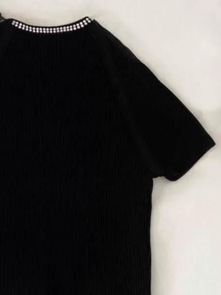 Top Philipp Plein S | Negru, Normal, Poliester - Image 3
