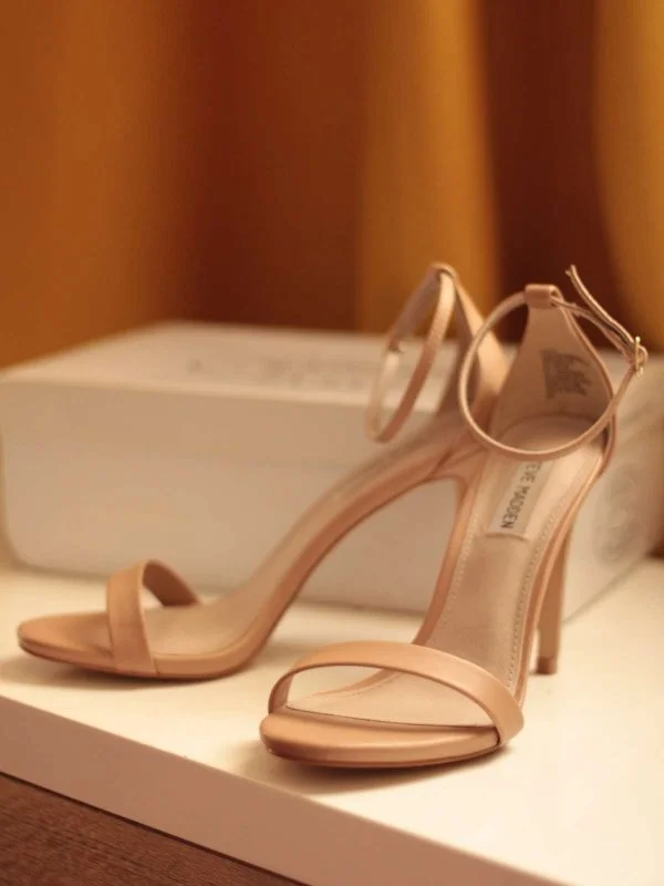 Sandale cu toc Steve Madden EU 39 | Bej, Piele ecologică - Image 2