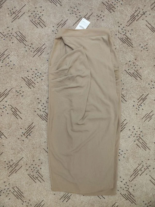 Fustă Zara L | Bej, Maxi, Poliester - Image 5