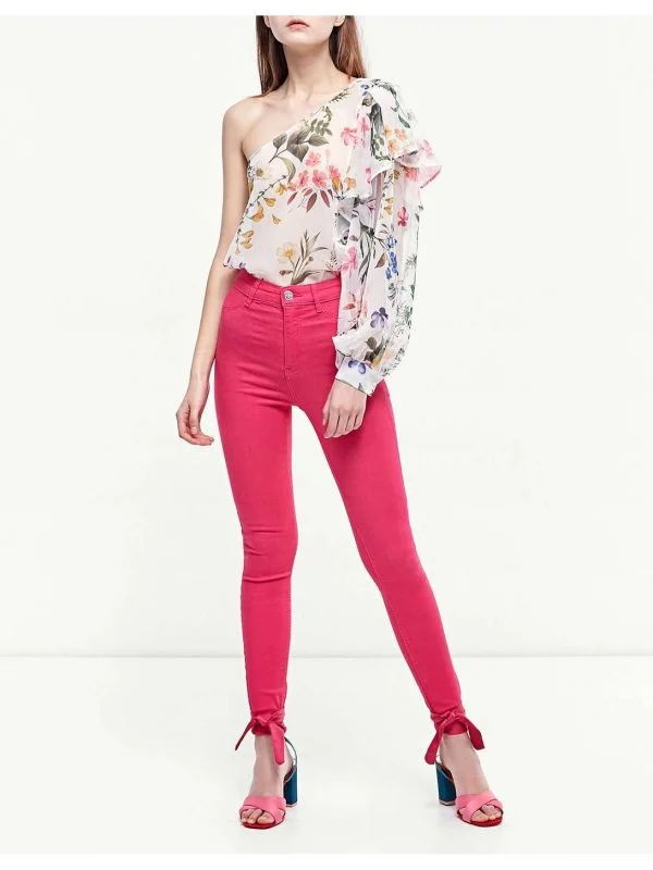 Top Stradivarius M | Alb, Normal, Poliester - Image 9