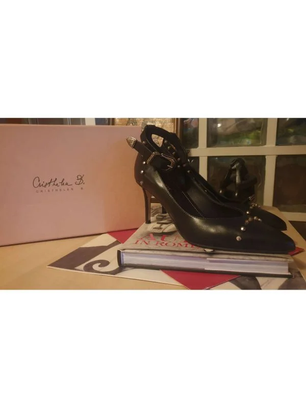 Pantofi cu toc înalt Musette EU 37 | Negru, Piele naturală - Image 2