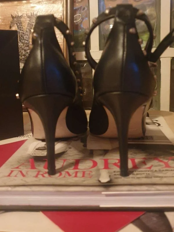Pantofi cu toc înalt Musette EU 37 | Negru, Piele naturală - Image 3