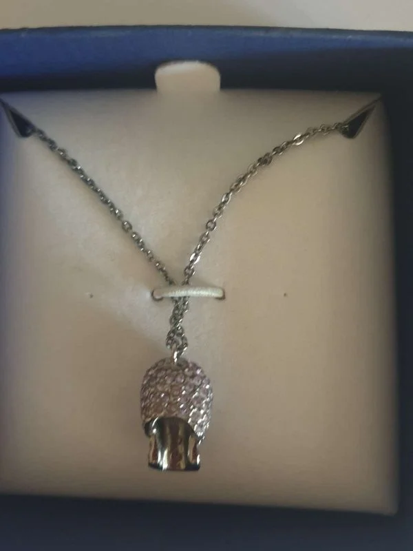 Lănțișor Swarovski | Roz - Image 3
