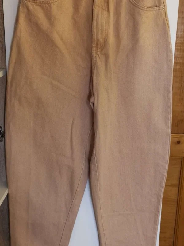 Blugi Vero Moda S-M | Bej, Lungi, Bumbac - Image 5