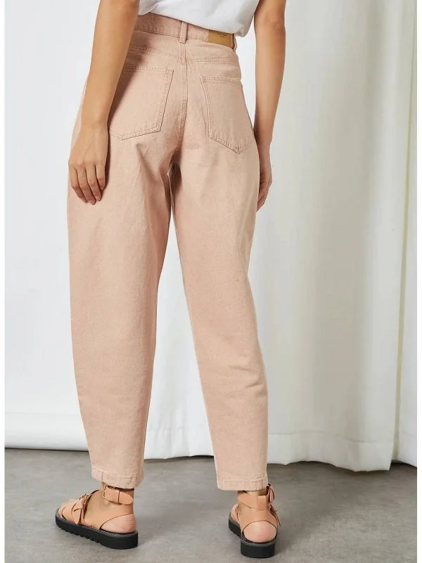 Blugi Vero Moda S-M | Bej, Lungi, Bumbac - Image 3