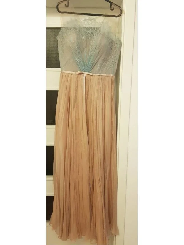 Rochie de seară NICOLE ENEA M | Roz, Maxi, Mătase - Image 6