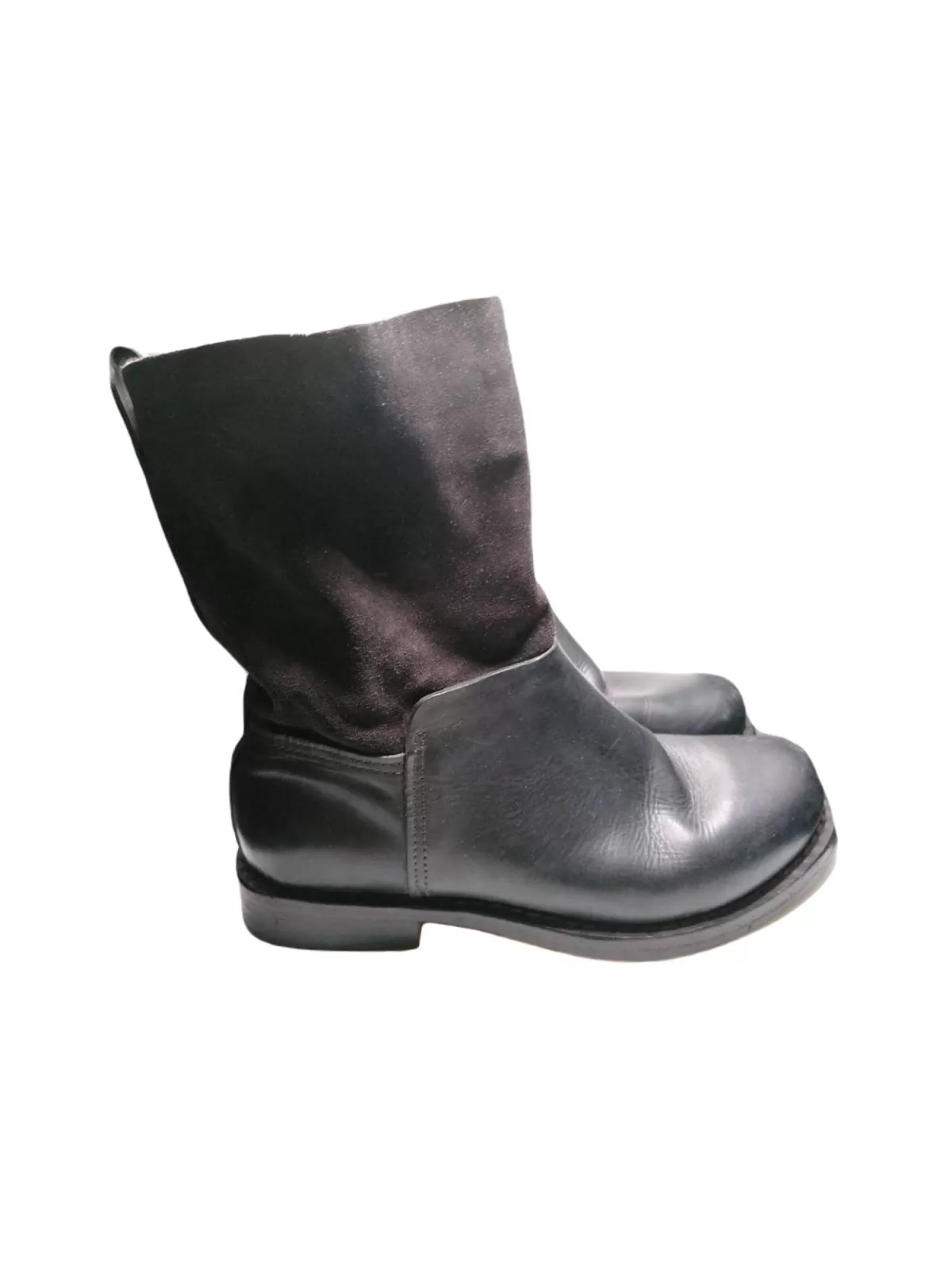 Ghete RAG & BONE EU 36 | Negru, Piele naturală