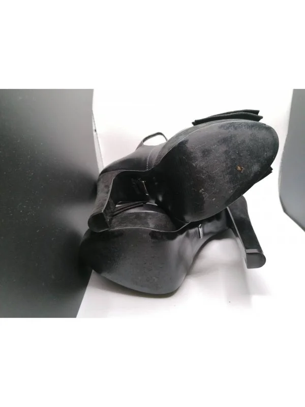 Pantofi cu toc înalt BUFFALO LONDON EU 39 | Negru, Piele naturală - Image 4