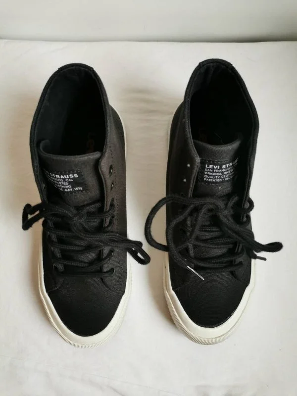 Sneakers Levi's EU 36 | Negru, Pânză - Image 5