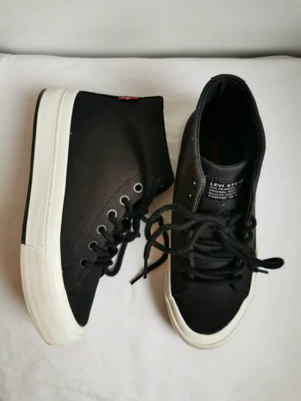 Sneakers Levi's EU 36 | Negru, Pânză - Image 6