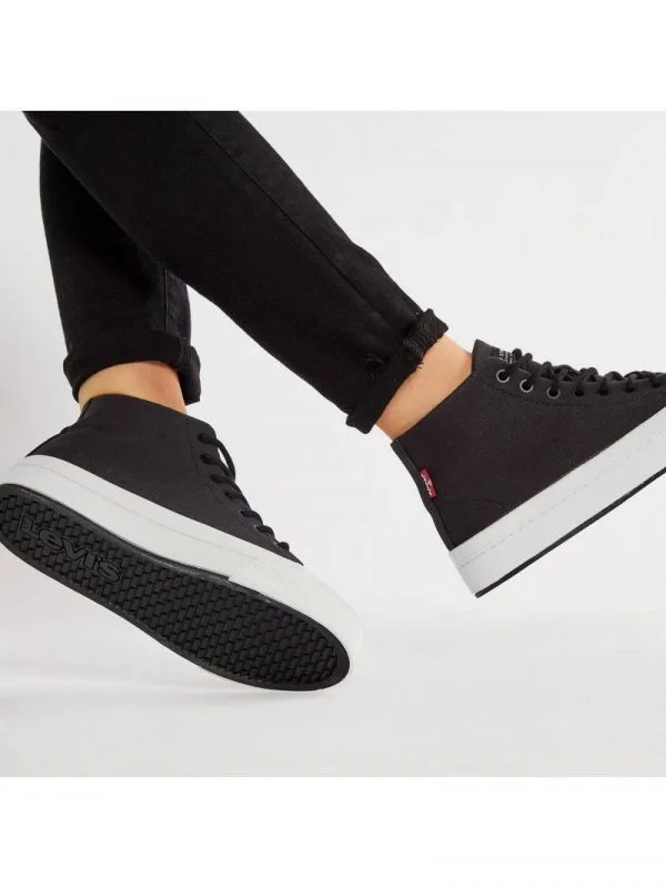 Sneakers Levi's EU 36 | Negru, Pânză - Image 2