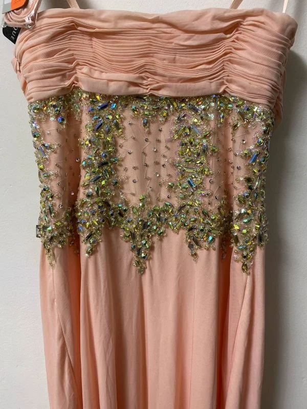 Rochie de seară FOREVER UNIQUE UK 12 | Roz, Maxi, Poliester - Image 3