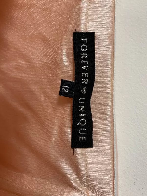 Rochie de seară FOREVER UNIQUE UK 12 | Roz, Maxi, Poliester - Image 5