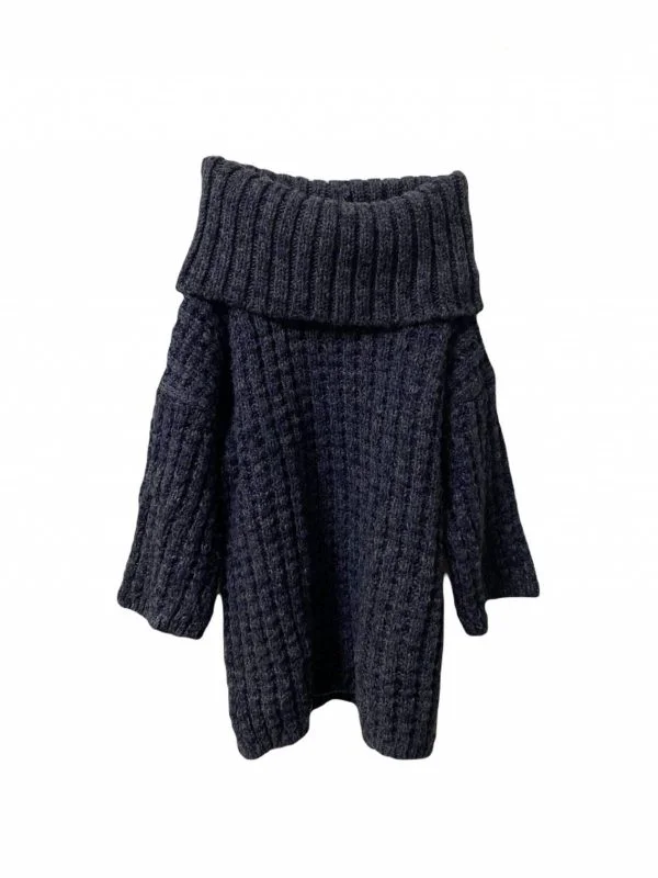 Pulover Massimo Dutti S | Albastru, Normal, Regular fit, Acrilic