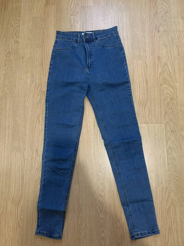 Blugi Pull&Bear EU 36 | Albastru, Lungi, Elastan - Image 2