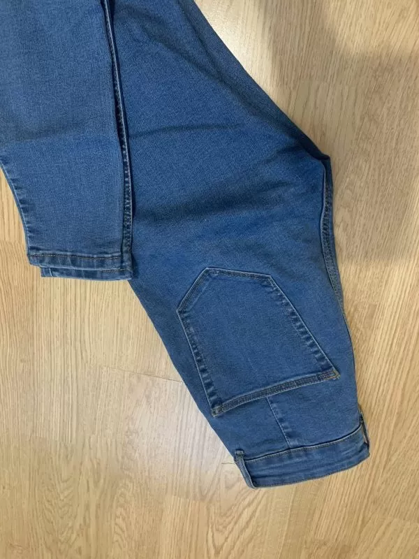 Blugi Pull&Bear EU 36 | Albastru, Lungi, Elastan - Image 3