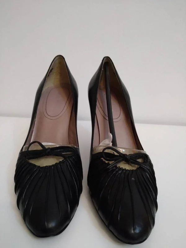 Pantofi cu toc înalt NINE WEST EU 38.5 | Negru, Piele naturală - Image 2