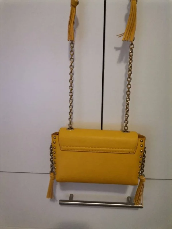 Poșetă Zara | Galben, Piele ecologică - Image 6