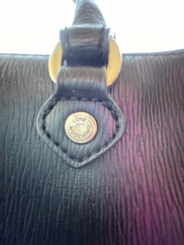 Geantă de mână Love Moschino | Negru, Piele naturală - Image 7