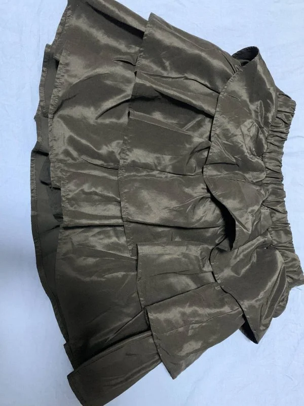 Fustă Stradivarius XS | Negru, Mini, Poliester - Image 3