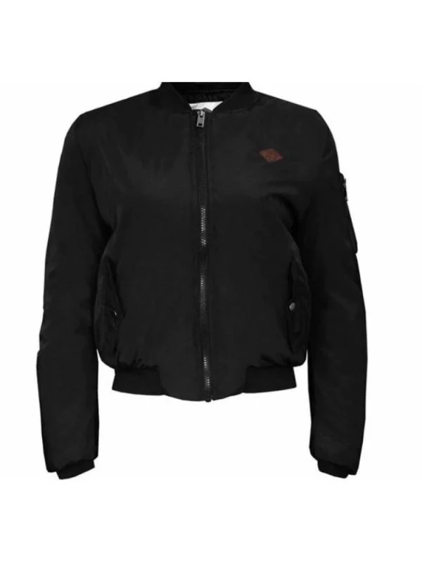 Geacă bomber LEE COOPER EU 38 | Negru, Fără glugă, Poliester - Image 4