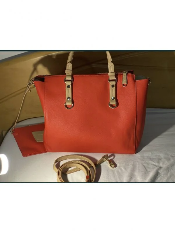 Geantă de umăr TRUSSARDI | Roșu, Piele naturală - Image 2