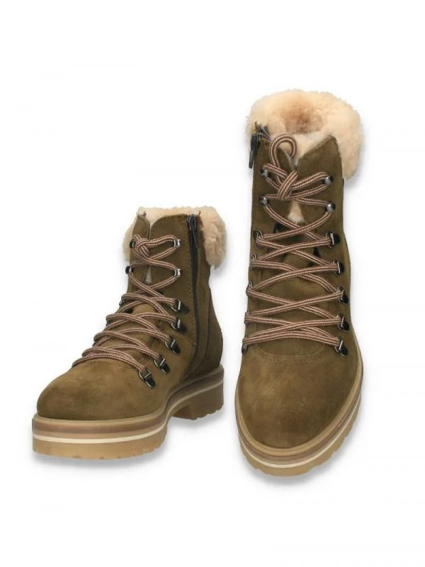 Ghete PARROTTO EU 37 | Verde, Piele naturală - Image 2