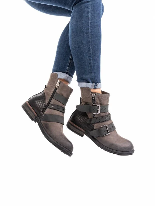 Ghete S77 EU 39 | Khaki, Piele naturală