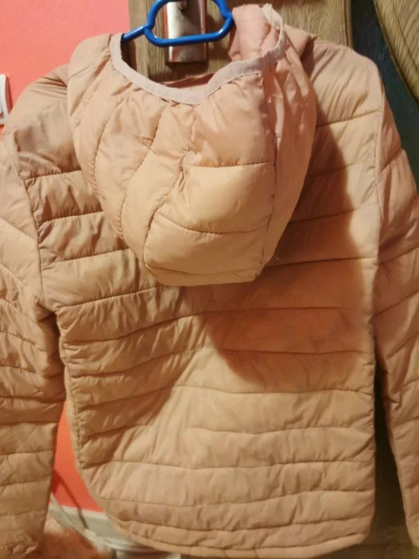 Geacă matlasată Pull&Bear M | Roz, Fără glugă, Pânză - Image 8