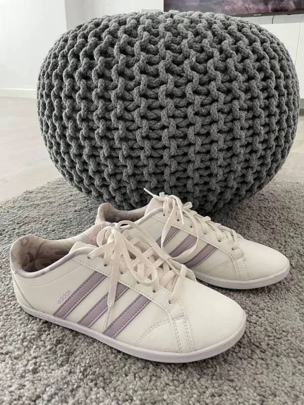 Sneakers adidas EU 37 | Alb, Piele ecologică - Image 5