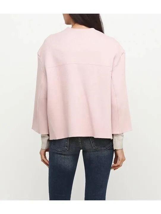 Pulover Zara M | Roz, Normal, Regular fit, Vâscoză - Image 3
