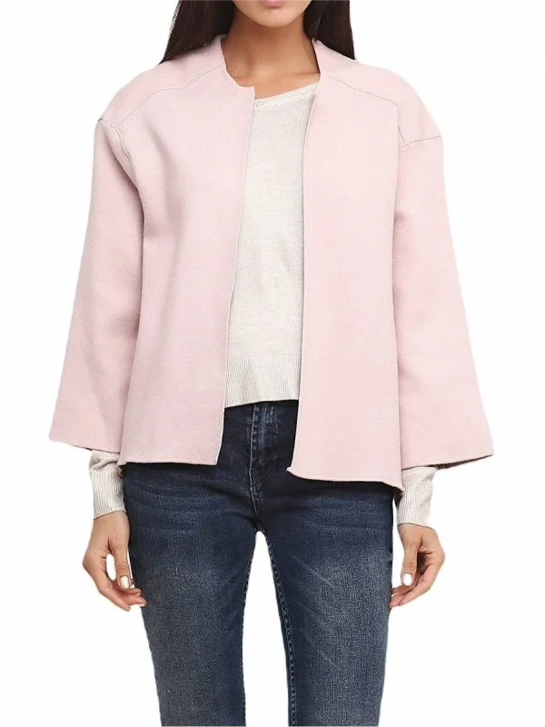Pulover Zara M | Roz, Normal, Regular fit, Vâscoză