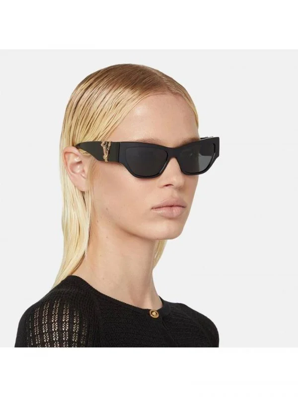 Ochelari de soare Versace | Negru - Image 4