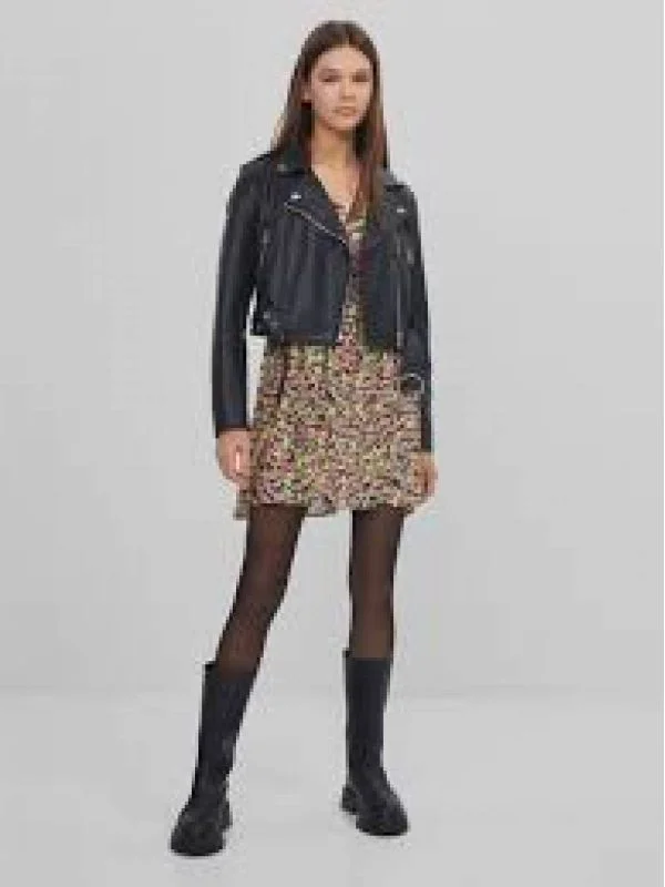 Rochie casual Bershka S | Multicolor, Mini, Vâscoză - Image 4