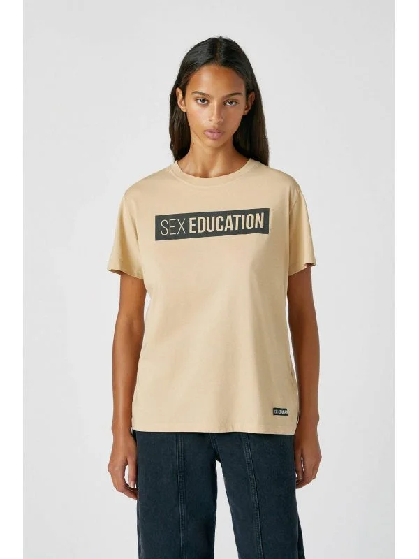 Top Pull&Bear XS | Bej, Normal, Bumbac - Image 5