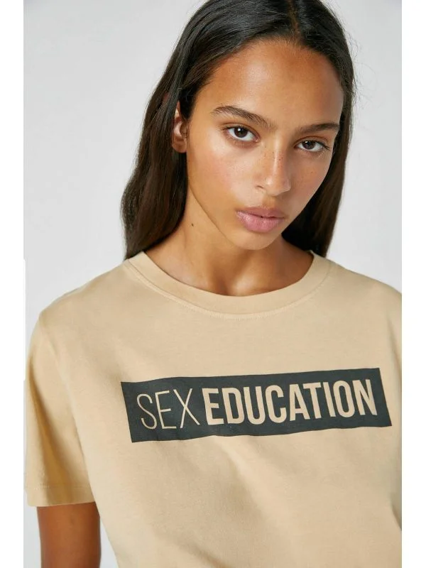 Top Pull&Bear XS | Bej, Normal, Bumbac - Image 6