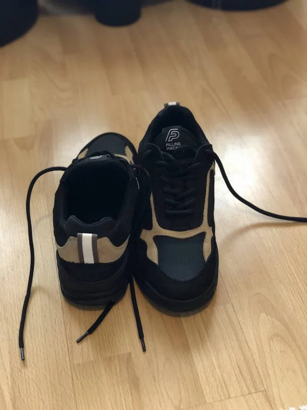 Sneakers FILLING PIECES EU 40 | Negru, Piele naturală - Image 4