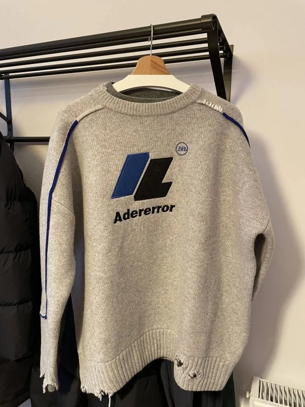 Pulover Zara S-M | Gri, Normal, Regular fit, Lână - Image 6