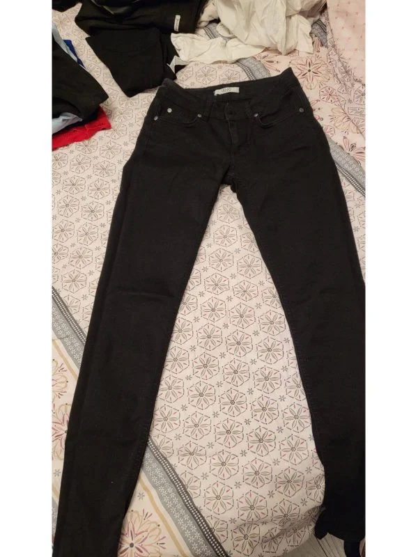 Blugi Liu•Jo XS | Negru, Lungi, Denim - Image 2